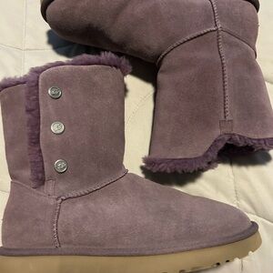 UGG Women's Lavender Suede Winter Boots